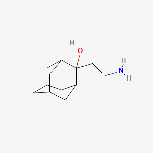 molecular formula C12H21NO B3153351 2-(2-氨基-乙基)-金刚烷-2-醇 CAS No. 756818-48-1