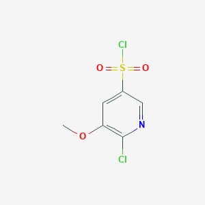 6-Chloro-5-methoxypyridine-3-sulfonyl chloride