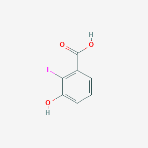 molecular formula C7H5IO3 B3153408 3-Hydroxy-2-iodobenzoic acid CAS No. 75821-44-2