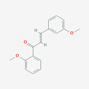 (2E)-1-(2-Methoxyphenyl)-3-(3-methoxyphenyl)prop-2-en-1-one
