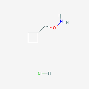molecular formula C5H12ClNO B3153424 O-(cyclobutylmethyl)hydroxylamine hydrochloride CAS No. 75852-80-1