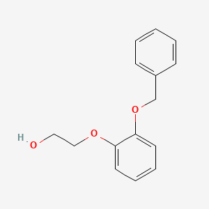 molecular formula C15H16O3 B3153435 2-(2-Phenylmethoxyphenoxy)ethanol CAS No. 75863-78-4