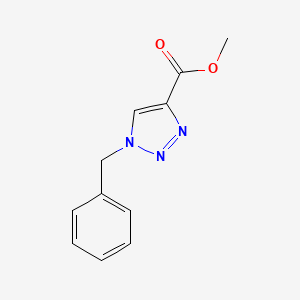 molecular formula C11H11N3O2 B3153512 1-苄基-1H-1,2,3-三唑-4-羧酸甲酯 CAS No. 76003-76-4