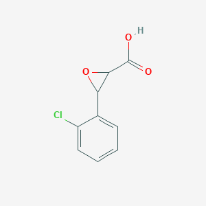 3-(2-Chlorophenyl)oxirane-2-carboxylic acid