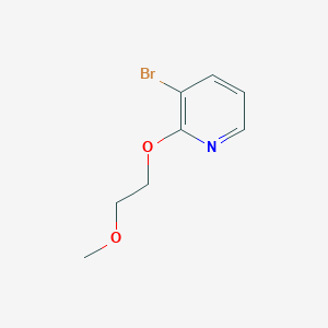 molecular formula C8H10BrNO2 B3153525 3-溴-2-(2-甲氧基乙氧基)吡啶 CAS No. 760207-91-8