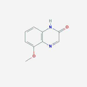 molecular formula C9H8N2O2 B3153539 5-Methoxyquinoxalin-2-ol CAS No. 76052-79-4