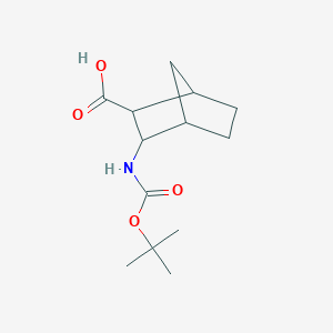 3-{[(Tert-butoxy)carbonyl]amino}bicyclo[2.2.1]heptane-2-carboxylic acid