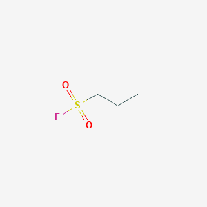 molecular formula C3H7FO2S B3153604 Propane-1-sulfonyl fluoride CAS No. 762-69-6