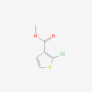 molecular formula C6H5ClO2S B3153692 2-氯噻吩-3-甲酸甲酯 CAS No. 76360-42-4