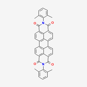 7,18-bis(2,6-dimethylphenyl)-7,18-diazaheptacyclo[14.6.2.22,5.03,12.04,9.013,23.020,24]hexacosa-1(23),2,4,9,11,13,15,20(24),21,25-decaene-6,8,17,19-tetrone