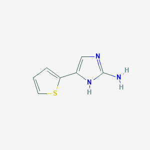 4-(thiophen-2-yl)-1H-imidazol-2-amine