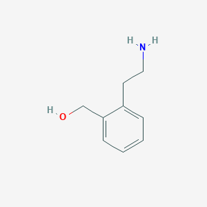 molecular formula C9H13NO B3153761 [2-(2-Aminoethyl)phenyl]methanol CAS No. 76518-29-1