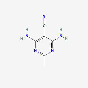 4,6-Diamino-2-methylpyrimidine-5-carbonitrile