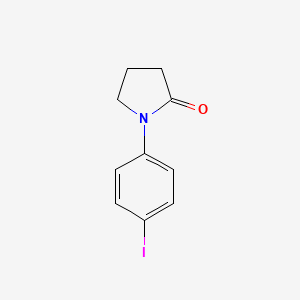 molecular formula C10H10INO B3153823 1-(4-碘苯基)吡咯烷-2-酮 CAS No. 7661-34-9