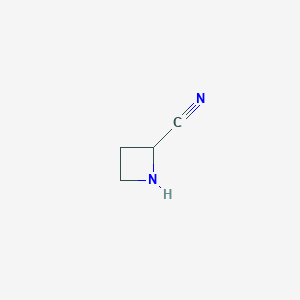 molecular formula C4H6N2 B3153824 Azetidine-2-carbonitrile CAS No. 76611-42-2