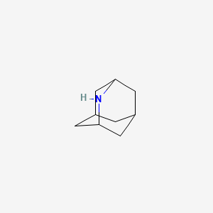 molecular formula C9H15N B3153908 2-Azaadamantane CAS No. 768-41-2