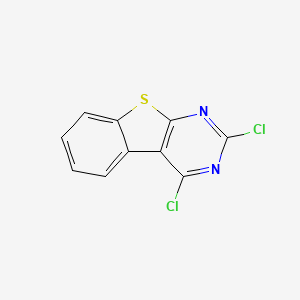 molecular formula C10H4Cl2N2S B3153933 [1]Benzothieno[2,3-d]pyrimidine, 2,4-dichloro- CAS No. 76872-40-7