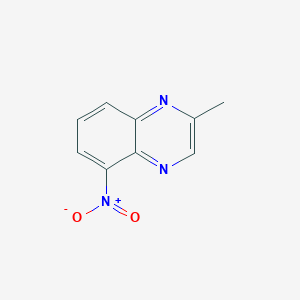 molecular formula C9H7N3O2 B3153998 2-Methyl-5-nitroquinoxaline CAS No. 76982-28-0
