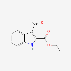 B3154051 ethyl 3-acetyl-1H-indole-2-carboxylate CAS No. 77069-10-4