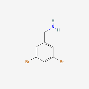 molecular formula C7H7Br2N B3154111 (3,5-二溴苯基)甲胺 CAS No. 771580-86-0