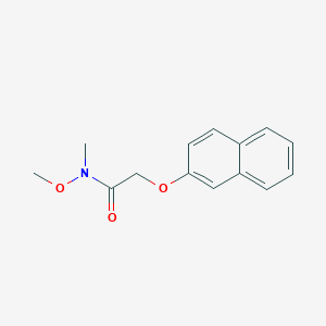 N-Methoxy-N-methyl-2-(naphthalen-2-yloxy)acetamide