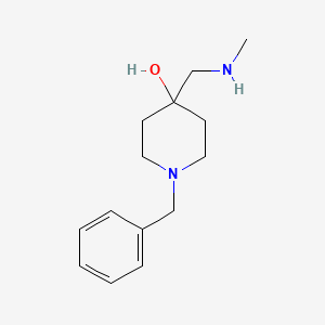 1-Benzyl-4-((methylamino)methyl)piperidin-4-ol