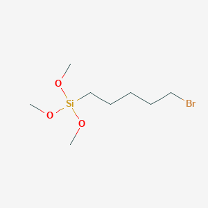 molecular formula C8H19BrO3Si B3154273 5-Bromopentyltrimethoxysilane CAS No. 773893-02-0