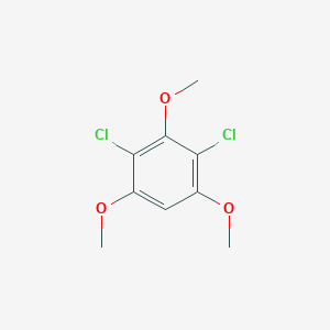 molecular formula C9H10Cl2O3 B3154345 2,4-Dichloro-1,3,5-trimethoxybenzene CAS No. 77440-84-7