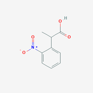 molecular formula C9H9NO4 B3154440 2-(2-nitrophenyl)propanoic Acid CAS No. 77656-96-3