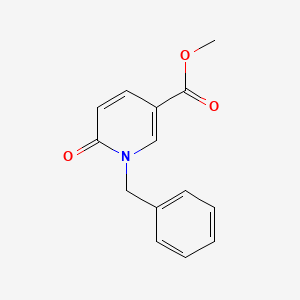 molecular formula C14H13NO3 B3154507 Methyl 1-benzyl-1,6-dihydro-6-oxopyridine-3-carboxylate CAS No. 77837-11-7