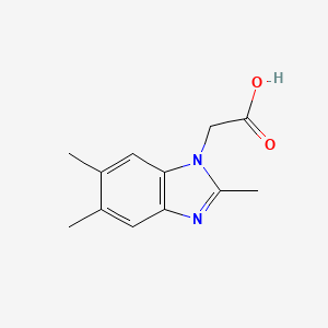 (2,5,6-Trimethyl-benzoimidazol-1-yl)-acetic acid