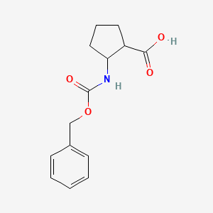 2-Benzyloxycarbonylamino-cyclopentanecarboxylic acid