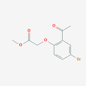 Methyl (2-acetyl-4-bromophenoxy)acetate