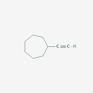 molecular formula C9H14 B3154746 Ethynylcycloheptane CAS No. 783339-45-7