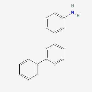 molecular formula C18H15N B3154825 3-Amino-m-terphenyl CAS No. 78626-54-7