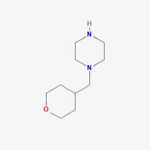 molecular formula C10H20N2O B3154895 1-(氧杂环丁基甲基)哌嗪 CAS No. 787518-60-9