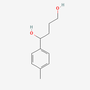 molecular formula C11H16O2 B3154931 1-(4'-Methylphenyl)-butane-1,4-diol CAS No. 78861-31-1