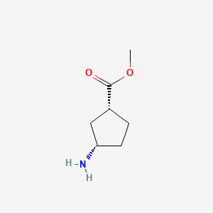 (1R,3S)-methyl 3-aminocyclopentanecarboxylate