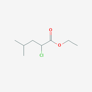molecular formula C8H15ClO2 B3154981 Ethyl 2-chloro-4-methylpentanoate CAS No. 78968-28-2