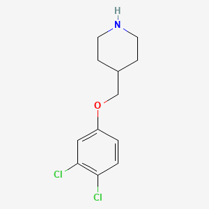 4-[(3,4-Dichlorophenoxy)methyl]piperidine