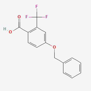 4-Benzyloxy-2-(trifluoromethyl)benzoic acid