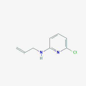 molecular formula C8H9ClN2 B3155045 N-Allyl-6-chloro-2-pyridinamine CAS No. 791095-96-0