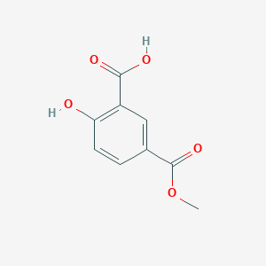molecular formula C9H8O5 B3155054 2-Hydroxy-5-(methoxycarbonyl)benzoic acid CAS No. 79128-78-2