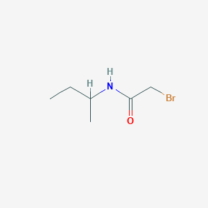 molecular formula C6H12BrNO B3155109 2-Bromo-N-(sec-butyl)acetamide CAS No. 791845-79-9