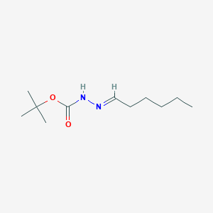 N'-Hexylidene-hydrazinecarboxylic acid tert-butyl ester