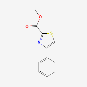 molecular formula C11H9NO2S B3155131 4-苯并噻唑-2-甲酸甲酯 CAS No. 79247-92-0