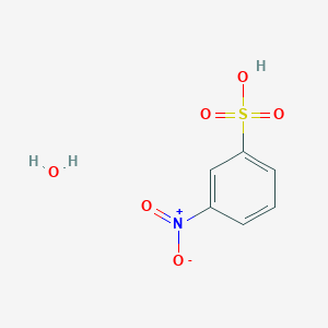 molecular formula C6H7NO6S B3155184 3-硝基苯磺酸水合物 CAS No. 79326-96-8