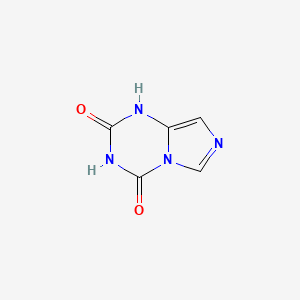 molecular formula C5H4N4O2 B3155231 咪唑并[1,5-a][1,3,5]三嗪-2,4(1H,3H)-二酮 CAS No. 795310-12-2