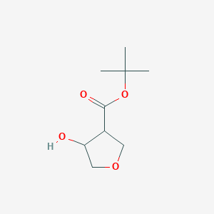 Tert-butyl 4-hydroxytetrahydrofuran-3-carboxylate