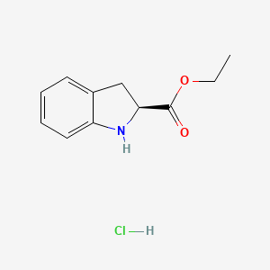 (S)-Ethyl indoline-2-carboxylate hydrochloride